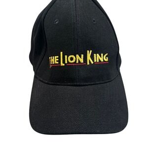 Disney Unisex The Lion King Broadway Musical VIP Black Adjustable Classic Hat OS